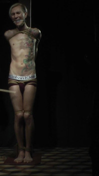 Nicky Tied to Pillar and Electro Paddl Tis4