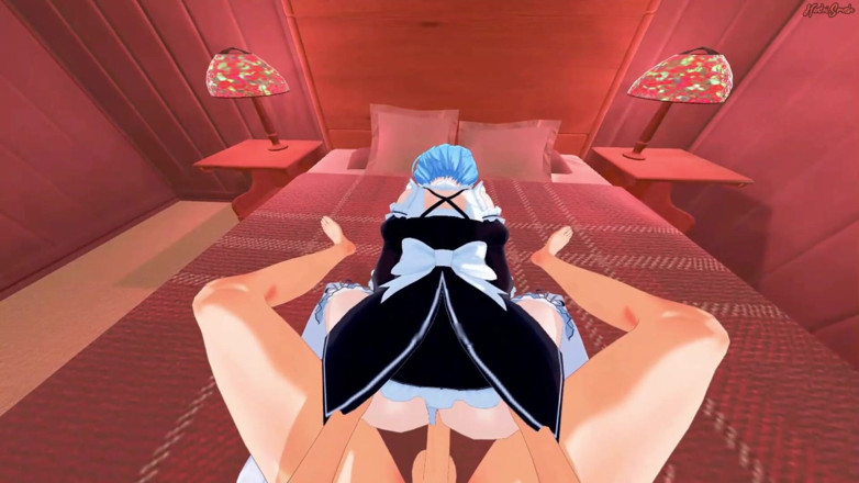 Hentai Smash: Fucking Rem from your POV - Re: Zero Hentai.