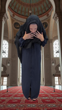 Abaya and Hijab Try on