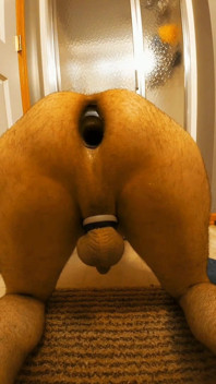 Hollow Buttplug Gapes My Asshole Open
