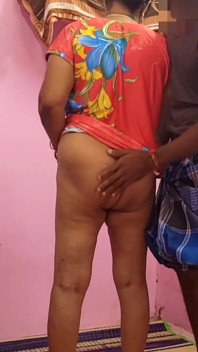 I Had Hard Sex While Aunty Was Folding Clothes at Home. Real Homemade