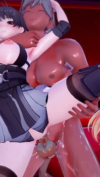 Wuthering Waves - Love Hotel Gangbang Sex - Jaguar Lynae a Ameath - 3D Hentai Animace