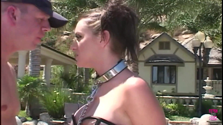 Fetish and BDSM: Super Horny Punk Girl in Stockings Give Amazing Deep Thraot...