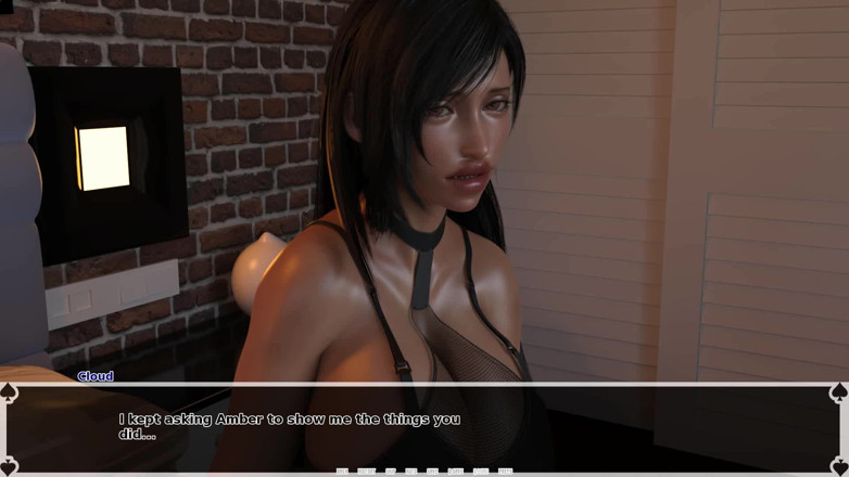 Dirty GamesXxX: Tifa's Dark Heaven: Boyfriend Having First Cuckold Experience Watching His...