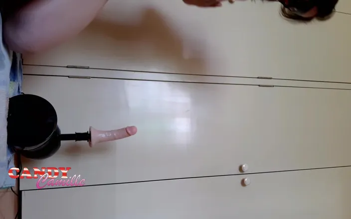 Kndy Kmille: Horny Teen Plays with Her Fucking Machine