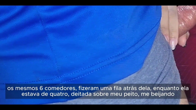 Bruna Silva Hotwife: 既婚の主婦がカッコールドに乗るのを楽しみ、寝室のドアを開けようとしたところで中断される
