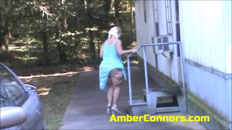 Amber Connors: Car drive