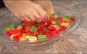 Femdom Sex: Candies, feet and hard fucking