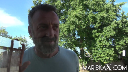 Mariska x: Azgın genç erkek avcısı Eva May şanslı genç bir adamı memnun...