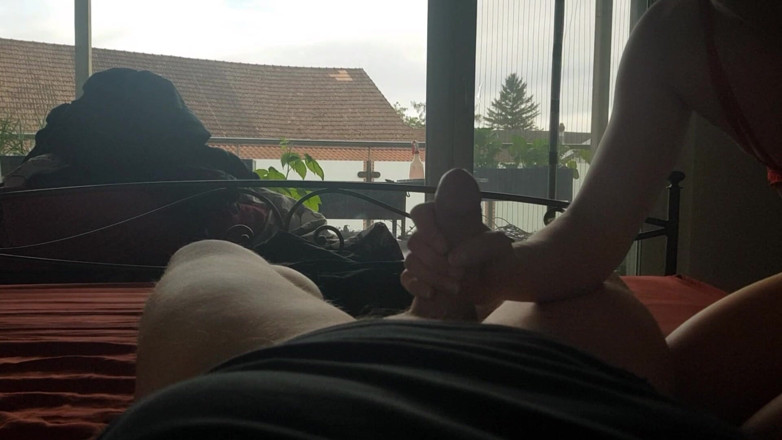 Swissapple: Pompino in tuta rossa al mio ragazzo