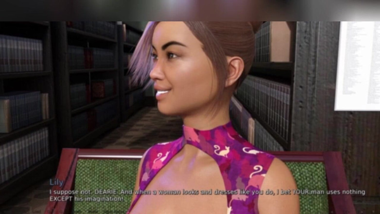3DXXXTEEN2 Cartoon: Heerlijke Lily Lambasts walgelijke bibliothecaresse. 3D porno tekenfilmseks