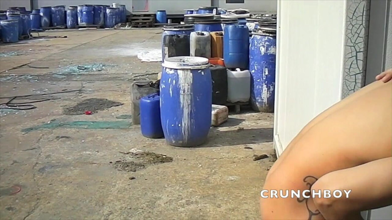 Crunch Boy: Straight has sex experience with a boy in exhib outdoor...