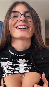 Hot Teen 18yo Brunette Gives Hardcore Sloppy Blowjob Till My Dick Cant Take Anymore in POV