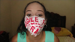 Selfgags Latina Bondage: Pemula latina 20 tahun: selamat datang di dunia fetish!