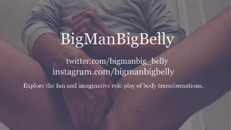 BigManBigBelly: Фитнес-свитер пробует масс-гейнер