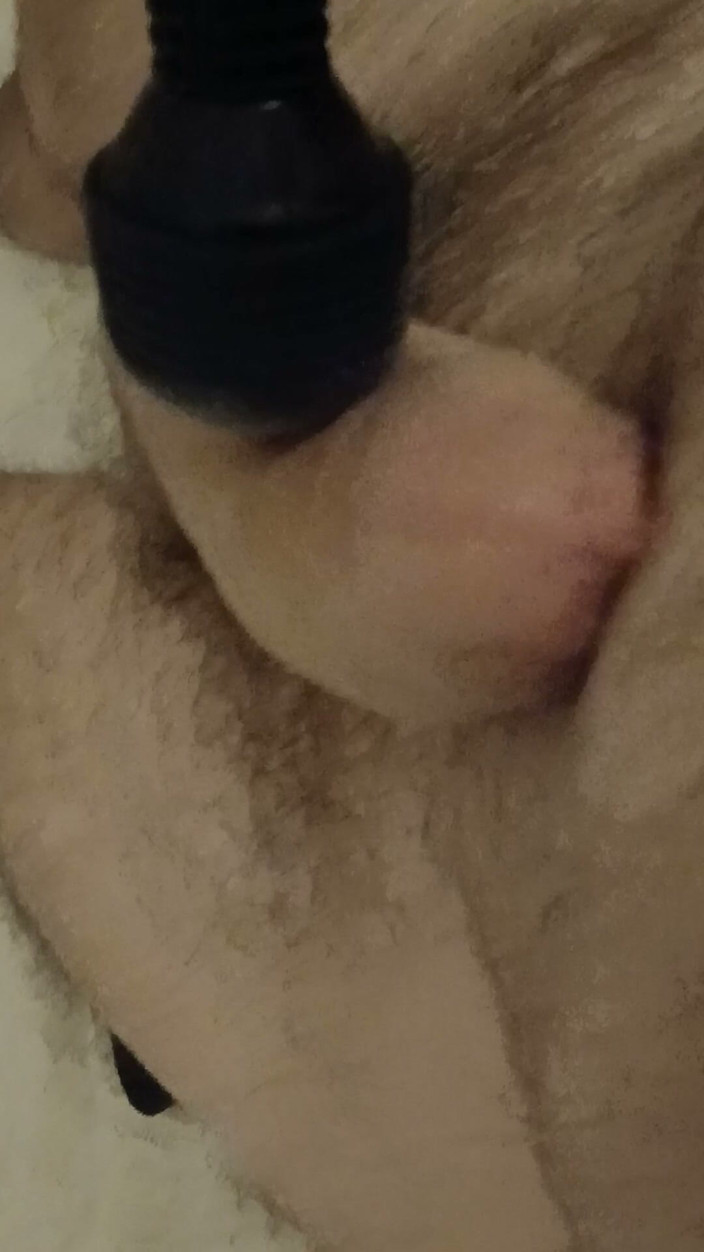 UKhotshot: Using Ex Wife's Wand to Edge and Cum
