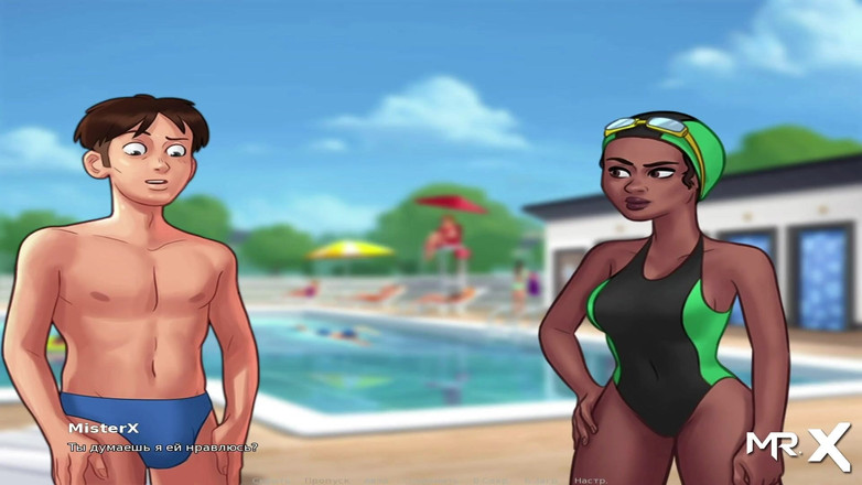 Mr Studio X: Summertime saga beste kijkgat e1 # 22