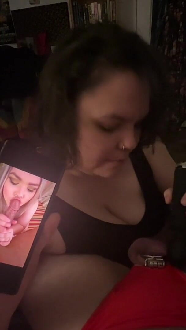 MyPrejacBoyfriend: Ich vibriere meinen flachen cuck-ehemann im käfig während der sPH