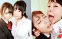 Japan Fetish Fusion: Заскокшее желание Miku Abeno от плевка на лицо Arisa Hanyu