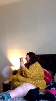 BBW SSBBW bedroom stripping