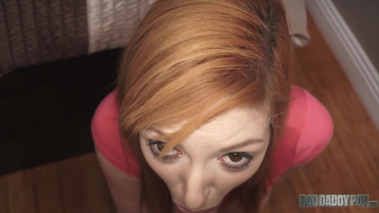 BadStepFamilyPov: Lauren phillips 1, rothaarige behaarte muschi, junge prostituige schlampe reitet den...