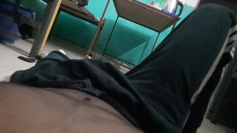 Wheyincognito: Horny Boy Laying on the Bed, Touching Himself