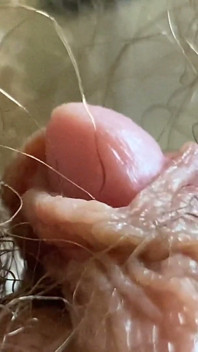 Big clit giantess with model train people extreme close up