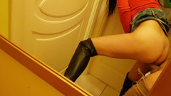 Alexandra C premium: Amateur Fuck in the Supermarket Dressing Room