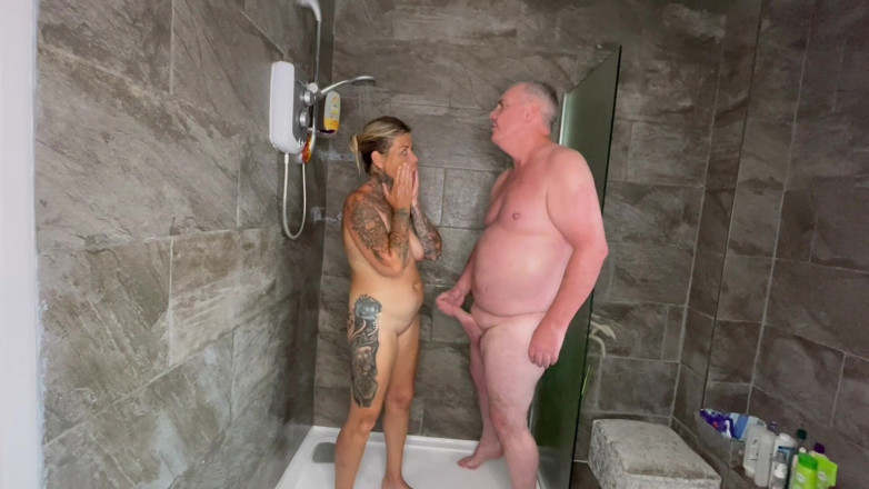 MattyFacial: Wet T-shirt for Emma Before Fucking in the Shower
