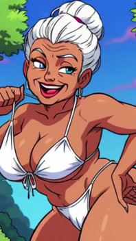 Ai ateşli olgun bikini doğa azdırıyor