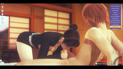 HentaiTubes: Demon Slayer Hentai - Shinobu Kocho Hardsex in Tatami - Japanese Asian...