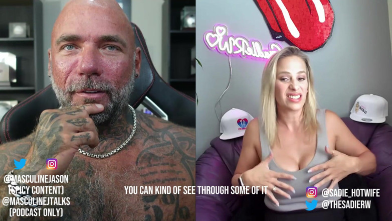 Raw and Uncensored with Masculine Jason: Зізнання порнозірки - гаряча дружина Сейді (епізод 153)