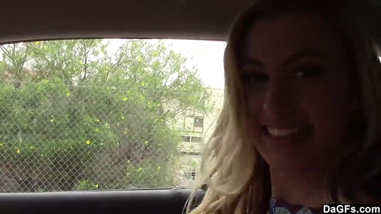 Dagfs: Picked up chick Alexa Grace pleasures big dick outdoors in...