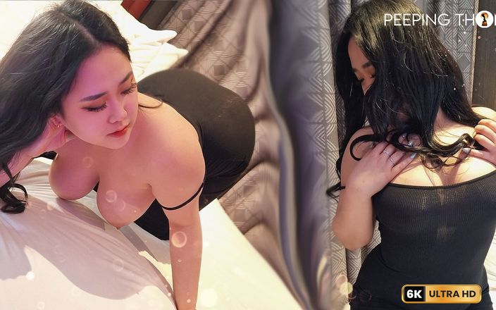 BangAfan: Boyfriend Calls During Big Boob Asian Hotel Hookup - Asian Ivy