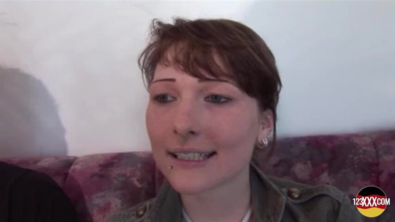123XXX - 100% Amateurs: Fat Brunette German Chick Likes It From the Back