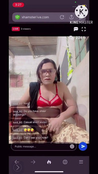 Ao vivo, meu pé