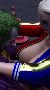 Joker pieprzy Harley Quinn w Dirty Alley Way