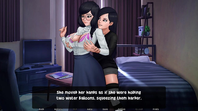 Miss Kitty 2K: Tamas Probuzení - část 12 - Adorace prsou a extrémně sexy scéna