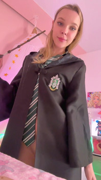 Slytherin Robe Tease