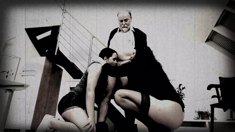 Grandparents X: 조부모의 자지를 공유하는 노인과 젊은이