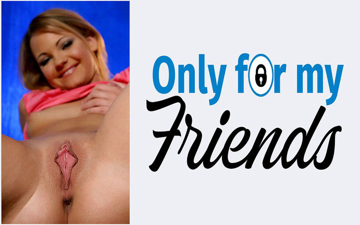 Only for my Friends: Min flickvän en 18 -årig slampa med slät blond platinafitta njuter och...