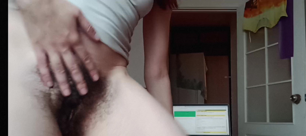 BW_Dolphin: Perekaman Aliran Vagina Berbulu Di Dapur