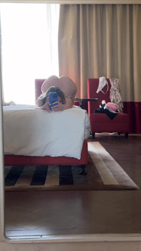 Morning in a Hotel Room After a Night of Sex Marathon