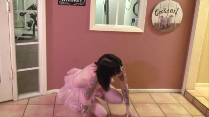 Pervy Studio: Emo teen in ballerina skirt