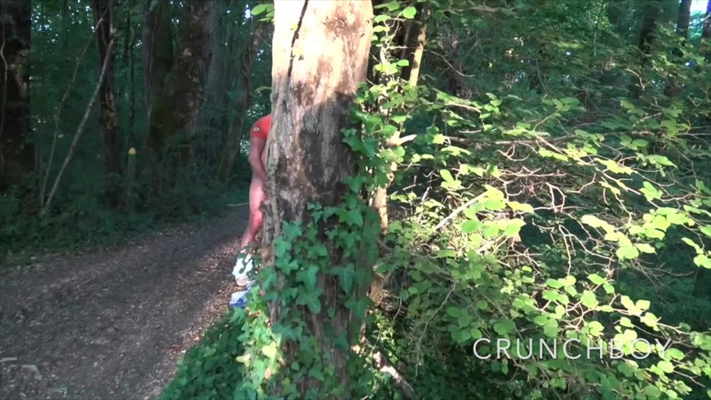 THE BIG BULGE STUDIO: 2486j knullad barbacka utomhus i Cruising Foret