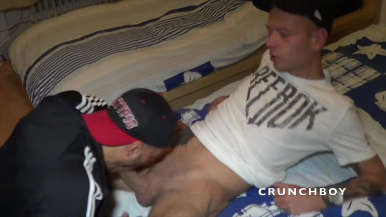 BAREBACK FUCK CLUB: Dante fucked bareback by Oscar Wood and Leon XXL