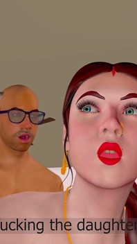 Mahan Sasurji, bhabhi assoiffée 4 desi indienne animée en 3D