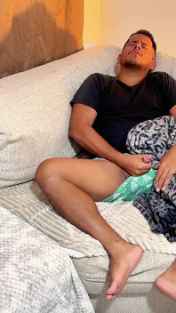 Stepmommy & Step-son Share a Couch