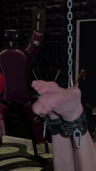 Miss Alessa Milano Bondage Caning Bastonade
