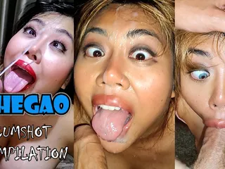 nutON: Ahegao Cumshot Compilation Part 2